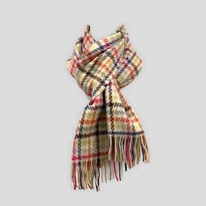 Coach Plaid Scarf